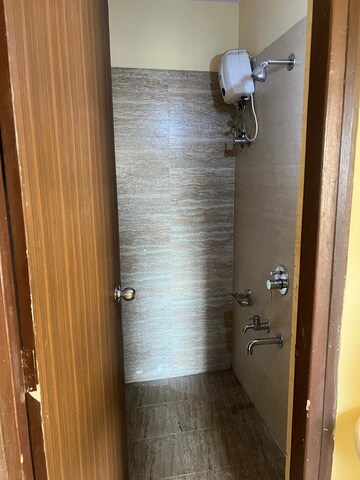 Bathroom in 1 BHK Apartment at Raunak City, Kalyan West – for Rent