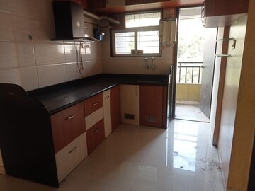 Kitchen in 3 BHK Apartment at Shiva Heights, Pimple Saudagar – for Sale