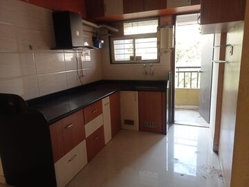 Kitchen in 3 BHK Apartment at Shiva Heights, Pimple Saudagar – for Sale