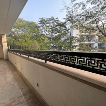 Balcony in 4 BHK Builder Floor at New Rajinder Nagar – for Sale