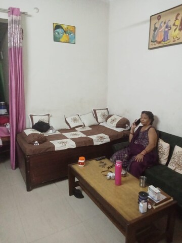 Living Room in 1 BHK Independent House at Jankipuram – for Rent
