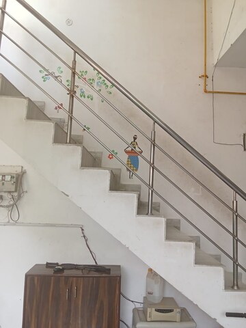 Staircase in 1 BHK Independent House at Jankipuram – for Rent