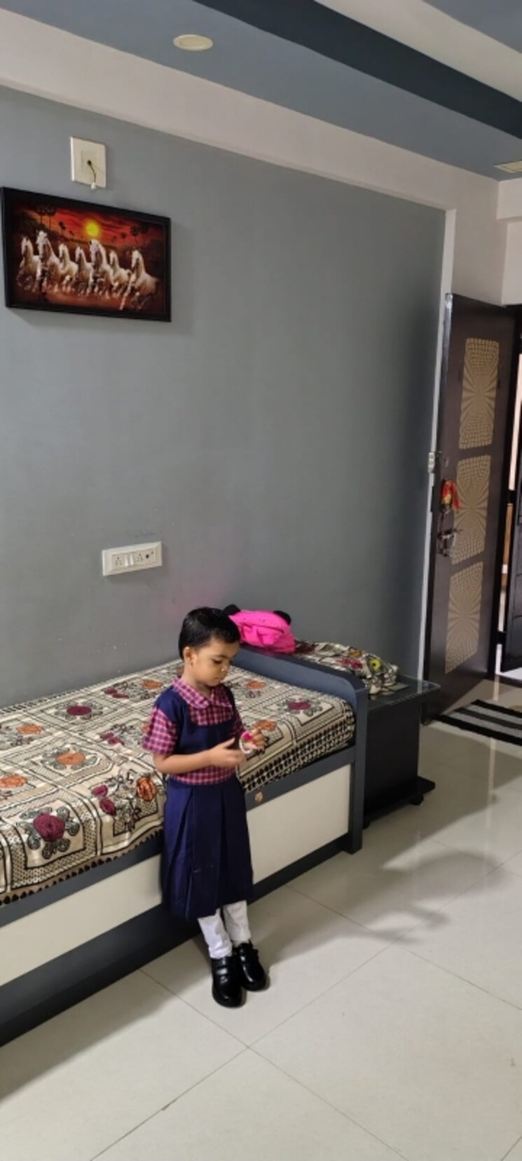 Bedroom, chandkheda 2 Bedroom 1080 Sq.Ft. Apartment In Chandkheda Ahmedabad 9140024