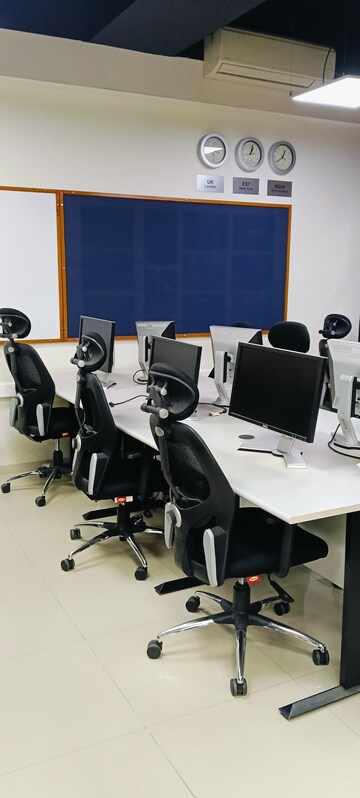Team Area in  Office Space at Iscon Elegance, Prahlad Nagar – for Rent