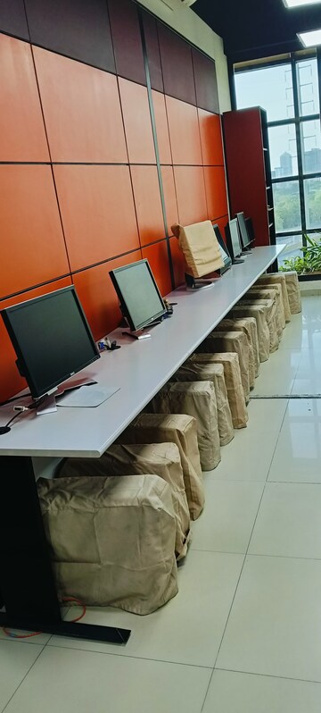 Team Area in  Office Space at Iscon Elegance, Prahlad Nagar – for Rent