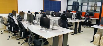 Team Area in  Office Space at Iscon Elegance, Prahlad Nagar – for Rent