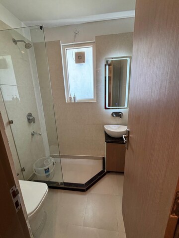 Bathroom in 1 BHK Builder Floor at Sector 55 – for Rent