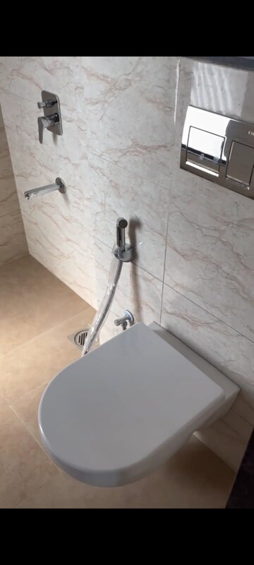 Bathroom in 2 BHK Apartment at Shapoorji Pallonji Sensorium, Hinjewadi – for Sale