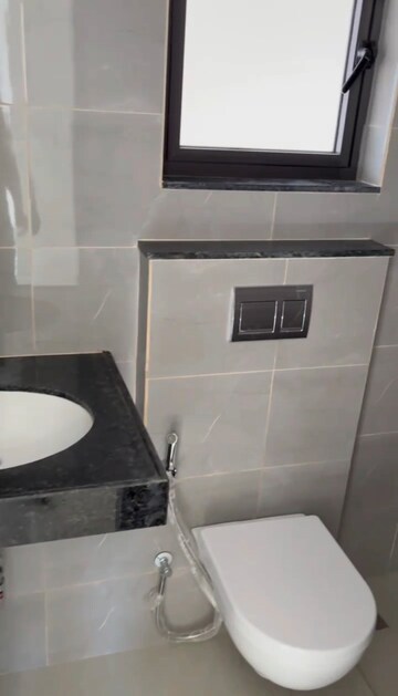 Bathroom in 2 BHK Apartment at Shapoorji Pallonji Sensorium, Hinjewadi – for Sale