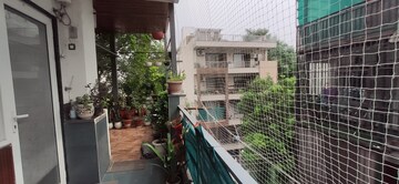 Balcony in 4 BHK Builder Floor at Palam Vihar – for Rent