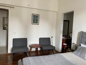 Living Room in 3.5 BHK Apartment at Ambika Florence Park, North Mullanpur – for Rent