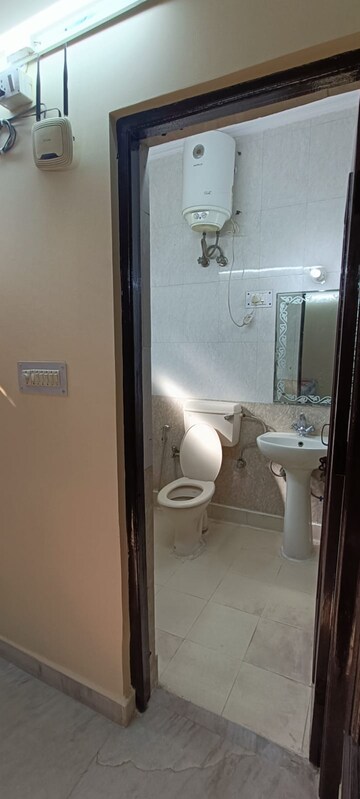 Bathroom in 2 BHK Builder Floor at Sector 22b – for Rent