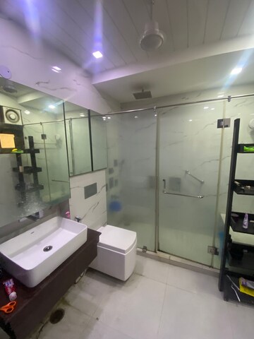 Attached Bathroom in 4 BHK Apartment at Boutique Residential Apartment, Greater Kailash I – for Rent