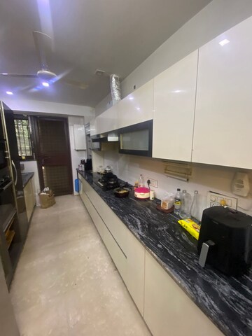 Kitchen in 3 BHK Apartment at Boutique Residential Apartment, Greater Kailash I – for Rent
