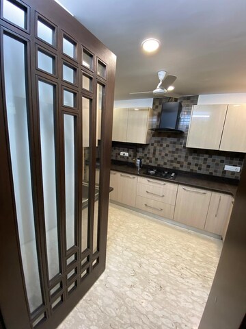 Kitchen in 3 BHK Builder Floor at S 27 Luxury Homes, Greater Kailash I – for Rent
