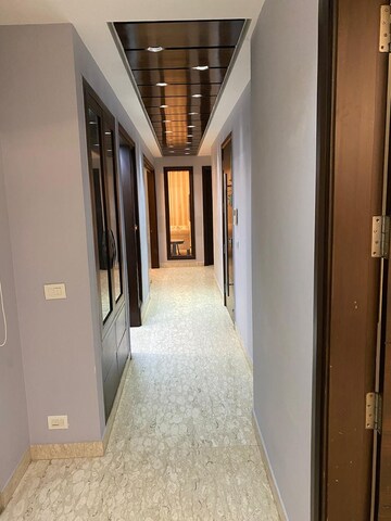 Building Lobby in 3 BHK Builder Floor at S 27 Luxury Homes, Greater Kailash I – for Rent
