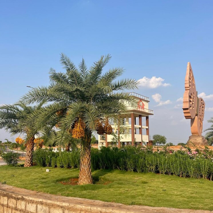 Garden, jb-nature-valley  232 Sq.Yd. Plot In Kothulapuram Hyderabad 9140342