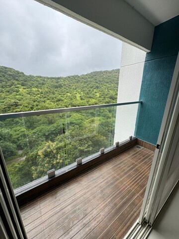Balcony in 2 BHK Apartment at Megapolis Serenity, Hinjewadi – for Rent