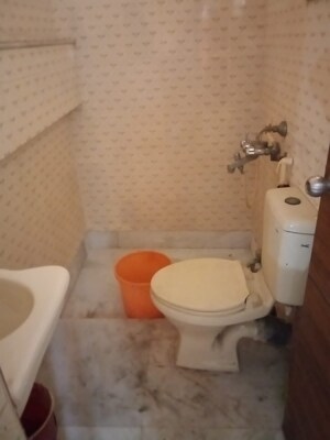 Bathroom in 3 BHK Apartment at Bagha Jatin – for Sale