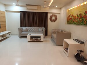 Living Room in 3 BHK Apartment at Sangath Posh, Chandkheda – for Sale