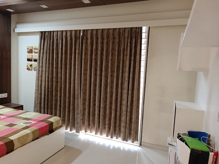 Master Bedroom, sangath-posh 3 Bedroom 1400 Sq.Ft. Apartment In Chandkheda Ahmedabad 9140520
