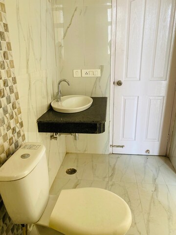 Bathroom in 2 BHK Apartment at Radhey Krishna Casa Green Exotica, Vrindavan Yojna – for Rent