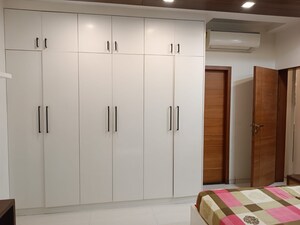 Building Lobby in 3 BHK Apartment at Sangath Posh, Chandkheda – for Sale