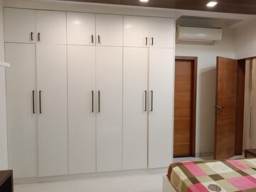 Building Lobby in 3 BHK Apartment at Sangath Posh, Chandkheda – for Sale