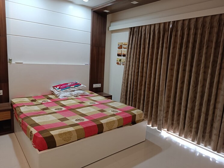 Bedroom, sangath-posh 3 Bedroom 1400 Sq.Ft. Apartment In Chandkheda Ahmedabad 9140520