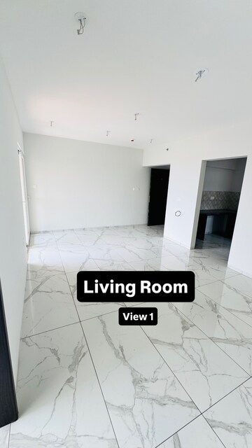 Living Room in 3 BHK Apartment at Rahul Downtown, Punawale – for Rent