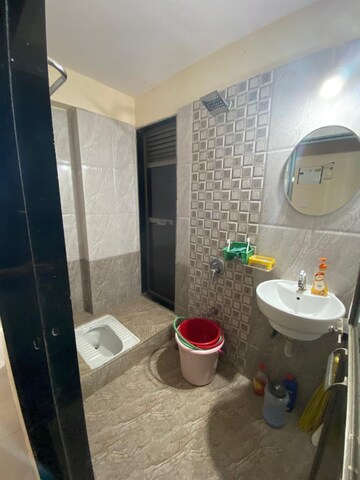 Bathroom in 2 BHK Apartment at Shree Savali, Mogharpada – for Sale