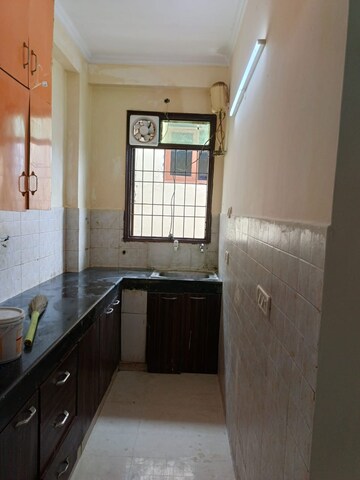 Kitchen in 1 BHK Builder Floor at Palm Residency Chhatarpur, Chattarpur – for Rent