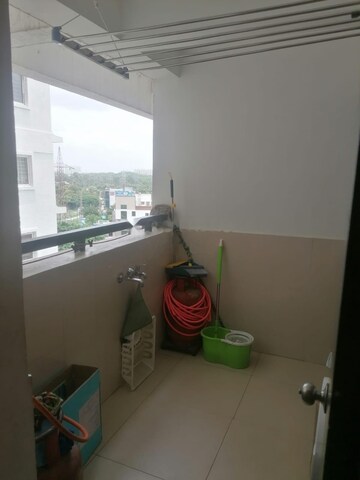 Balcony in 4 BHK Apartment at SMR Vinay Iconia Hyderabad, Kondapur – for Sale