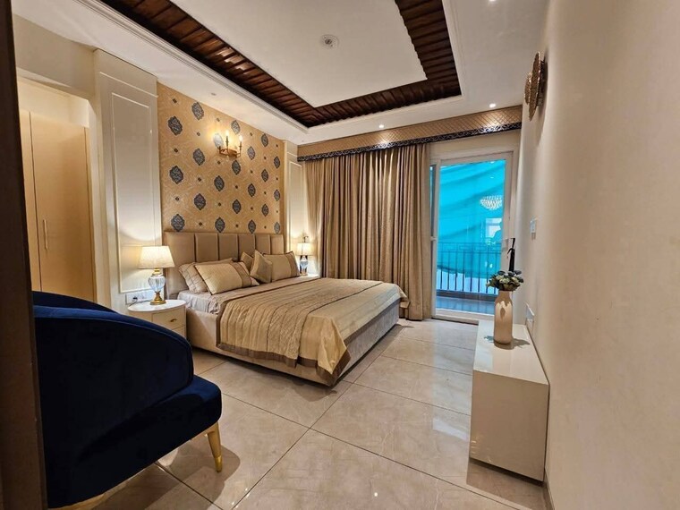 Master Bedroom, dhakoli 3 Bedroom 1800 Sq.Ft. Apartment In Dhakoli Zirakpur 9140591