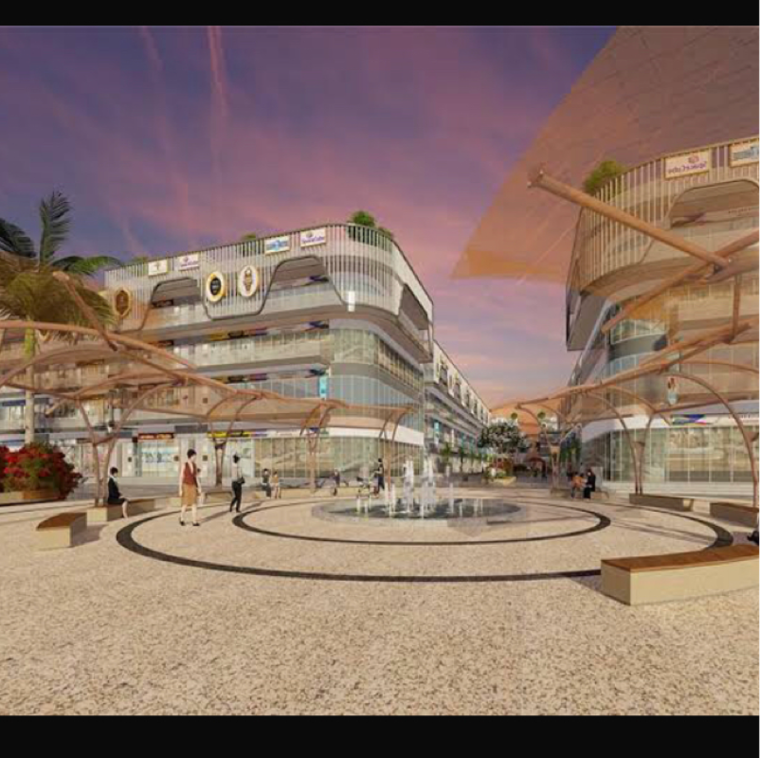 Exterior View, auric-universal-square Commercial Showroom 250 Sq.Yd. In Sector 77 Faridabad 9140611