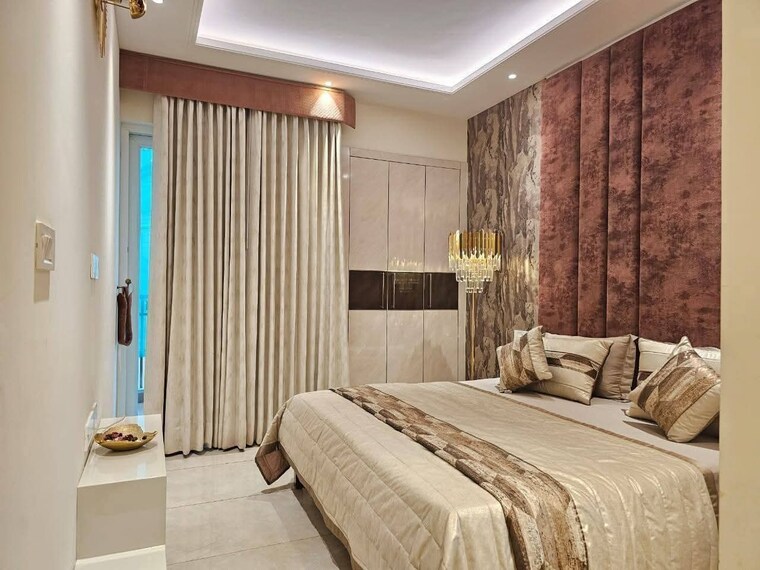 Master Bedroom, dhakoli 3 Bedroom 1790 Sq.Ft. Apartment In Dhakoli Zirakpur 9140644