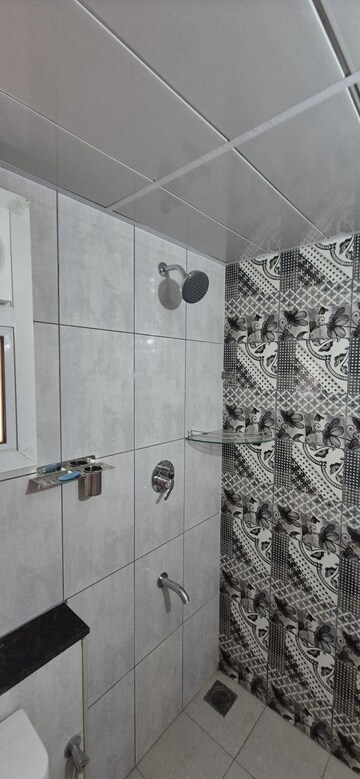 Bathroom in 1 BHK Apartment at Brigade El Dorado, Bagaluru – for Rent