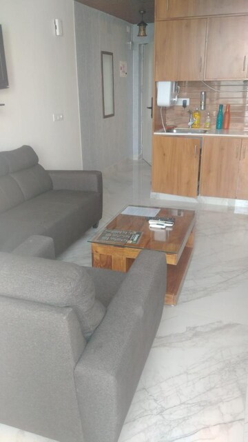 Living Room in 1 RK Independent House at Vibhuti Khand – for Rent
