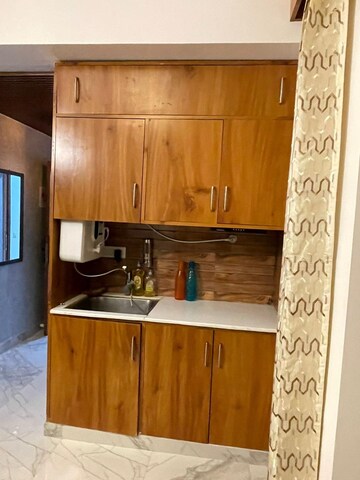 Kitchen in 1 RK Independent House at Vibhuti Khand – for Rent