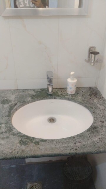 Bathroom in 1 RK Independent House at Vibhuti Khand – for Rent