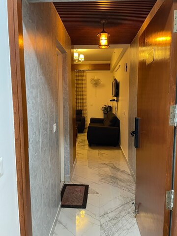 Building Lobby in 1 RK Independent House at Vibhuti Khand – for Rent
