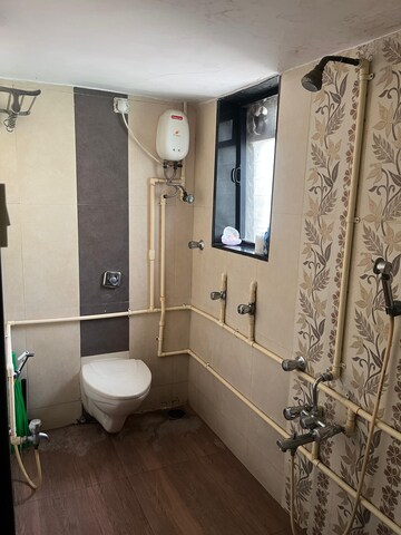Bathroom in 2 BHK Apartment at Mahim – for Rent