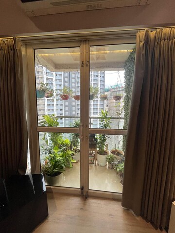 Balcony in 3 BHK Apartment at Ashar Residency, Pokhran Road No Two – for Sale