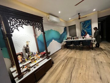 Living Room in 3 BHK Apartment at Ashar Residency, Pokhran Road No Two – for Sale