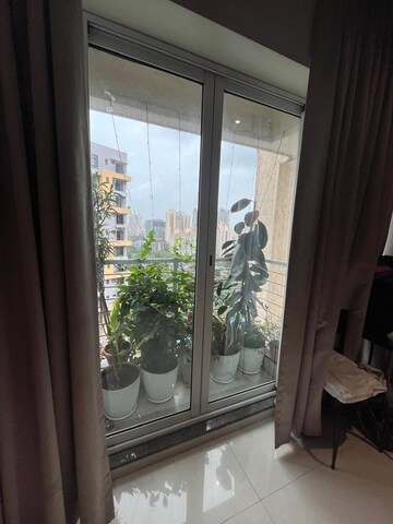 Balcony in 3 BHK Apartment at Ashar Residency, Pokhran Road No Two – for Sale