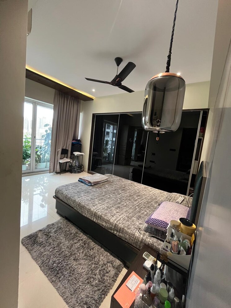 Master Bedroom, ashar-residency 3 Bedroom 1300 Sq.Ft. Apartment In Pokhran Road No Two Thane 9140752