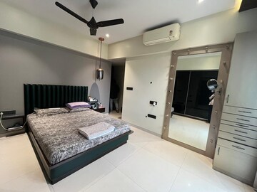 Bedroom in 3 BHK Apartment at Ashar Residency, Pokhran Road No Two – for Sale