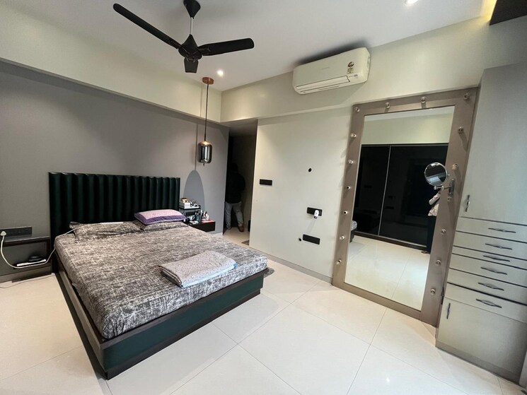 Bedroom, ashar-residency 3 Bedroom 1300 Sq.Ft. Apartment In Pokhran Road No Two Thane 9140752