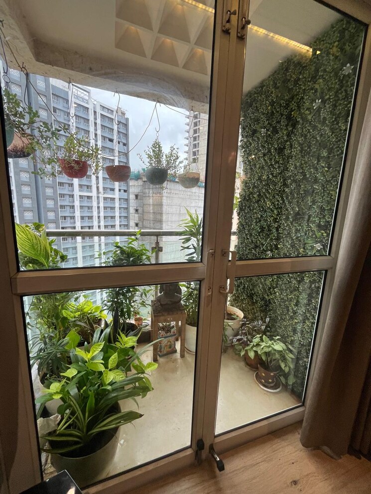 Balcony, ashar-residency 3 Bedroom 1300 Sq.Ft. Apartment In Pokhran Road No Two Thane 9140752