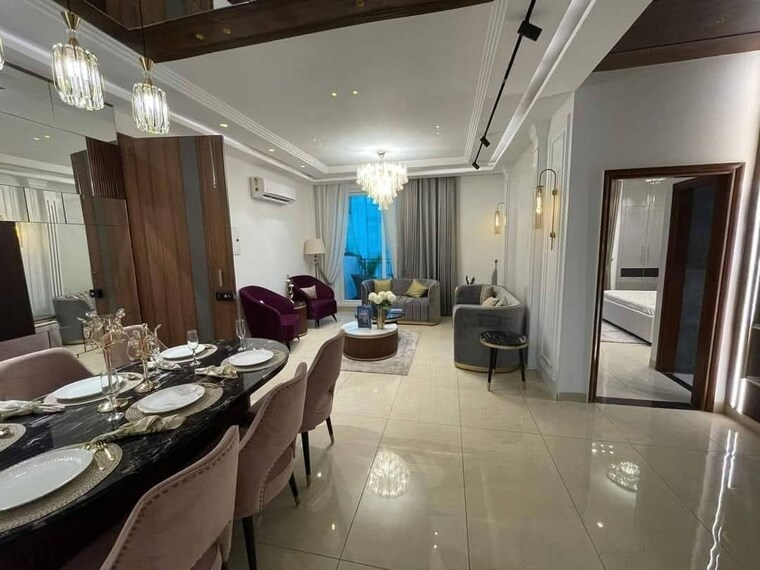 Dining area, dhakoli 3 Bedroom 1772 Sq.Ft. Apartment In Dhakoli Zirakpur 9140802